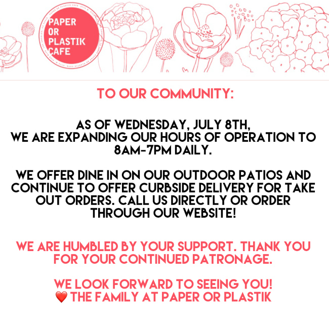 paper and plastik info flyer